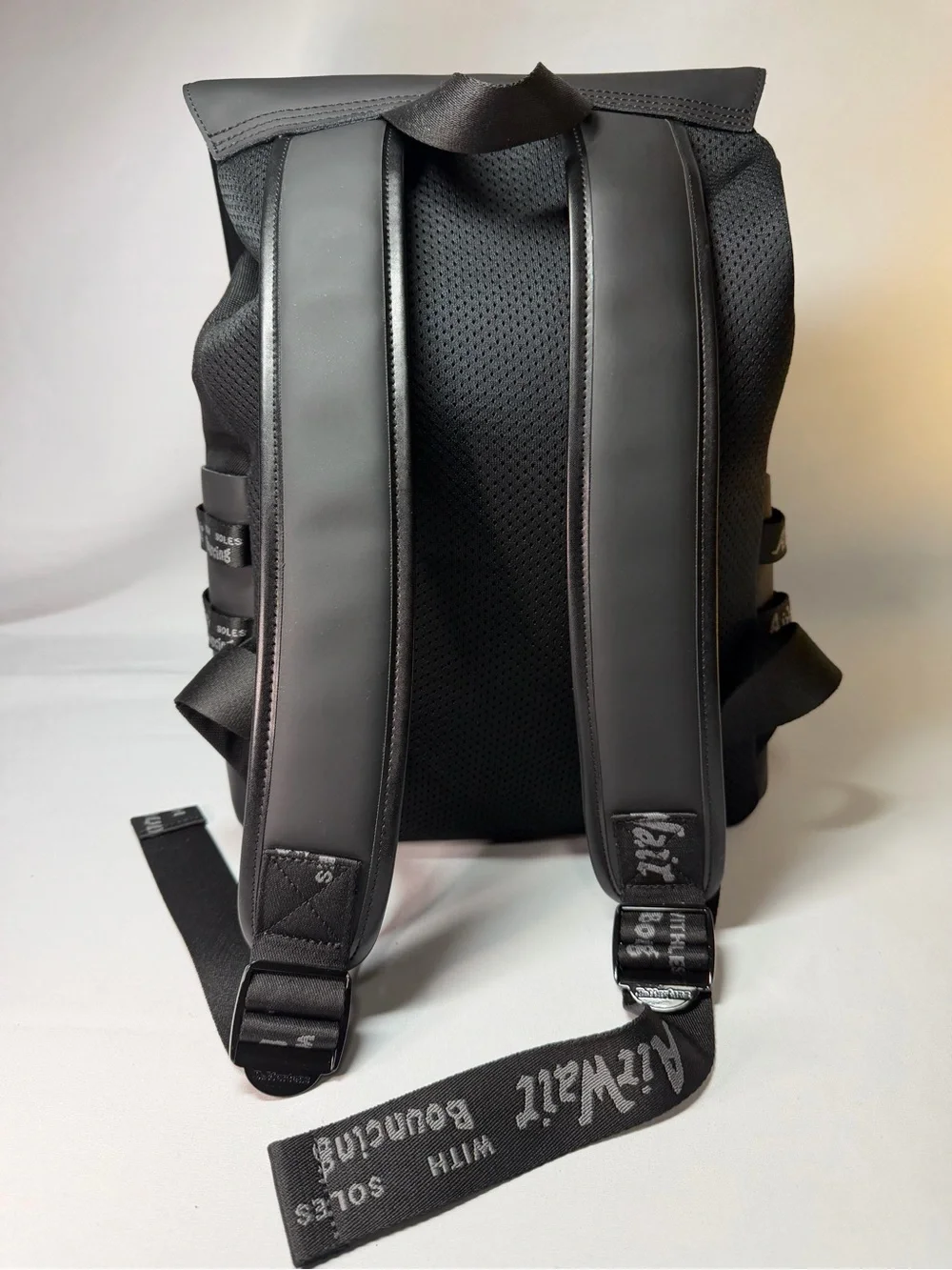 Dr. Martens AirWair Utility Backpack Detachable Pouches Black Rare